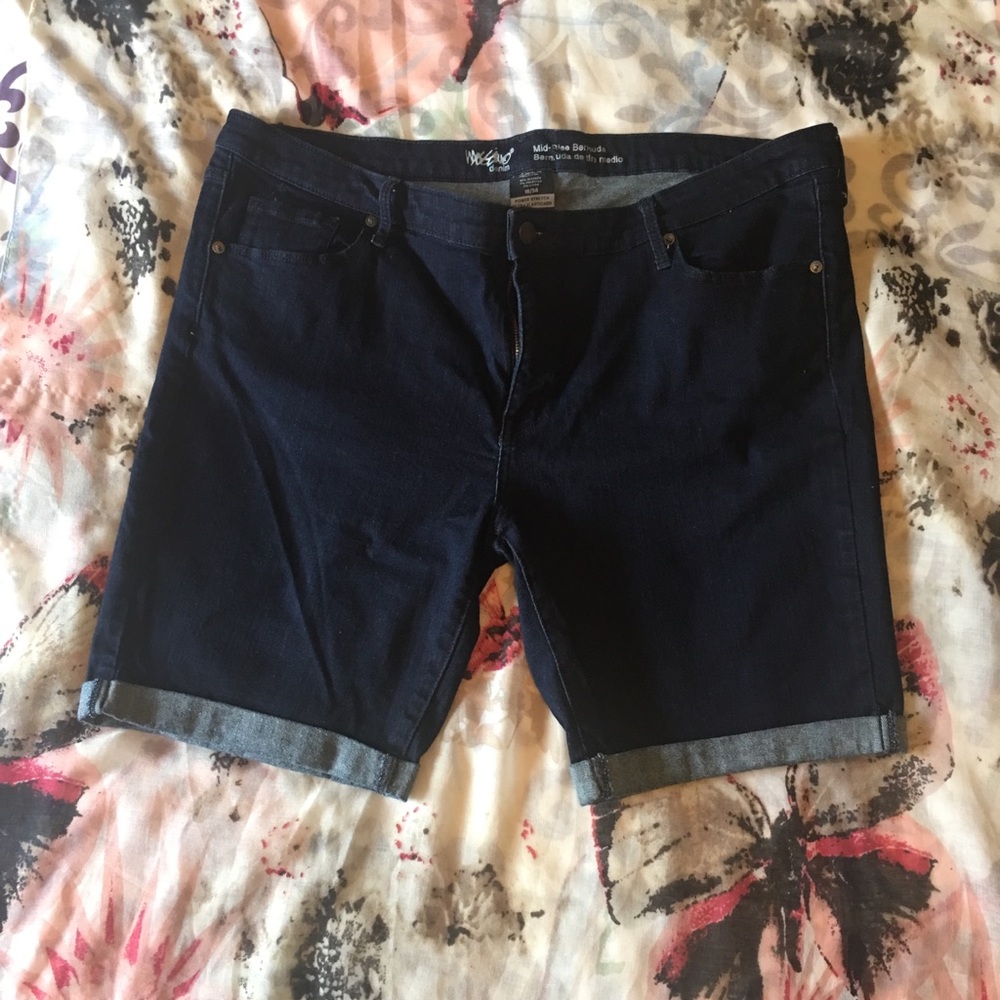 Denim Mossimo Bermuda shorts